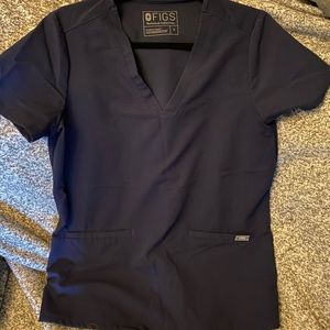 Figs scrub top. Like. New condition. Navy blue.